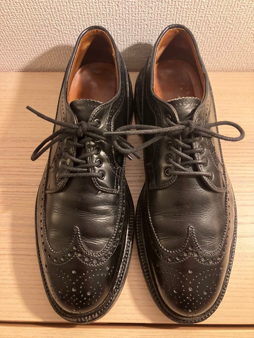 Alden Beams Plus 別注　7Dロングウイングチップ