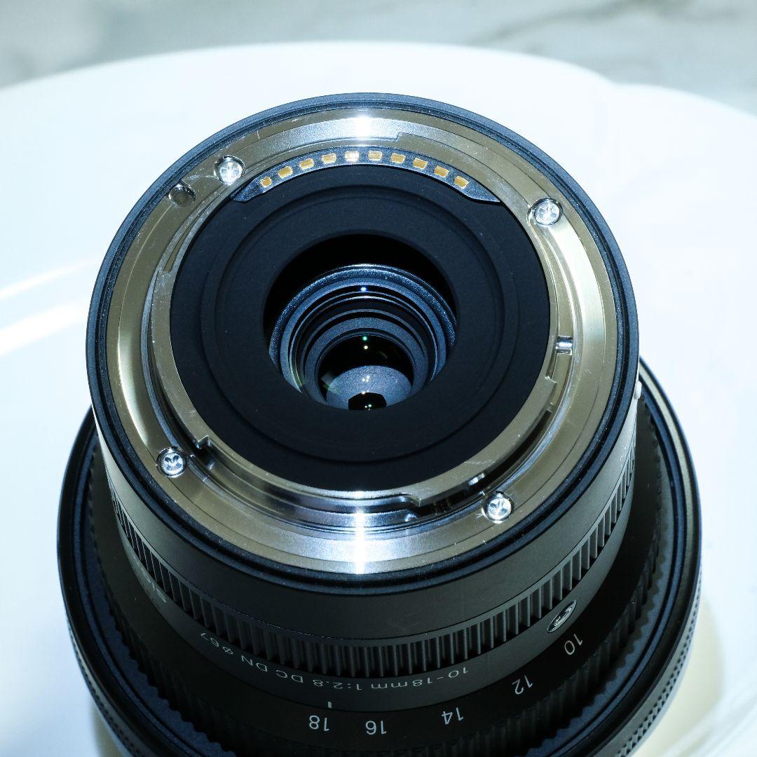 SIGMA 10-18mm F2.8 DC DN ソニーEマウントレンズ