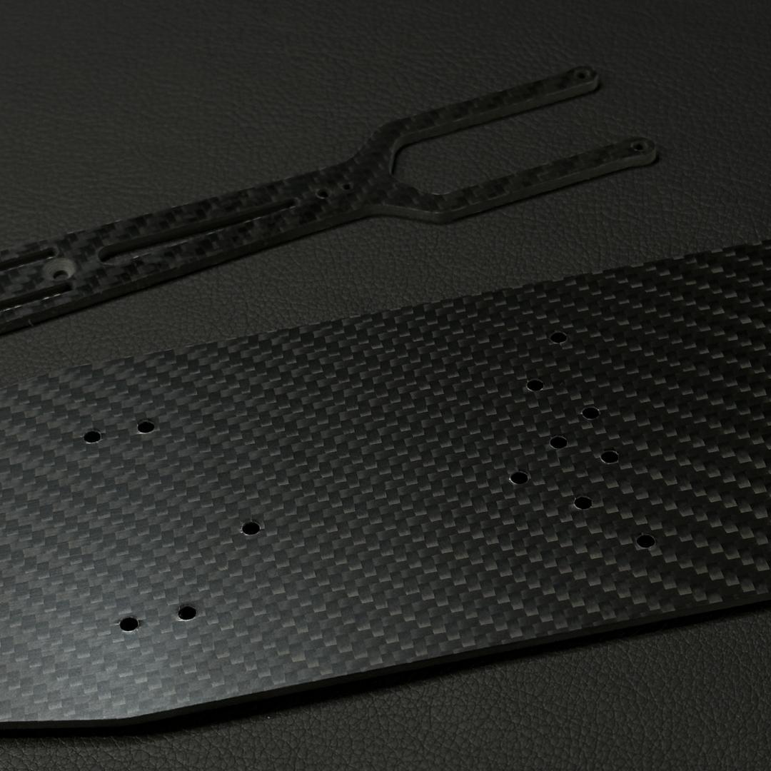 特注品 ヨコモ RD2.0 カーボンシャーシ 2.0mm + アッパ m1518