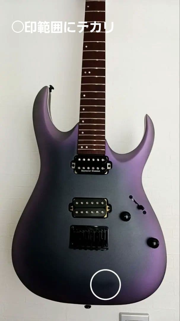 #送料込み　美品 アイバニーズ RGA42EX-BAM エレキギター