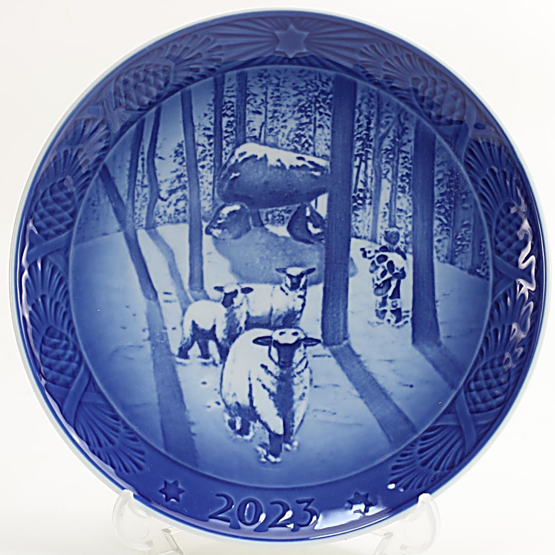 2023年 「森のクリスマス」 イヤープレート ロイヤルコペンハーゲン