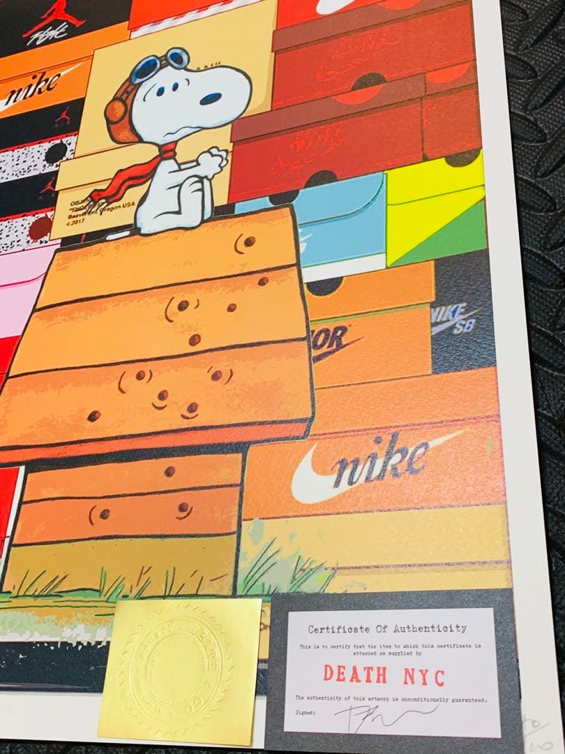 SOLD完売 正規品DEATH NYC ポップアート ナイキ　NIKE