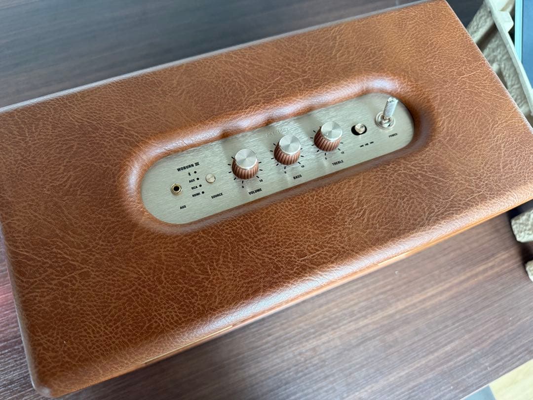 【未使用に近い・美品】Marshall Woburn III ブラウン