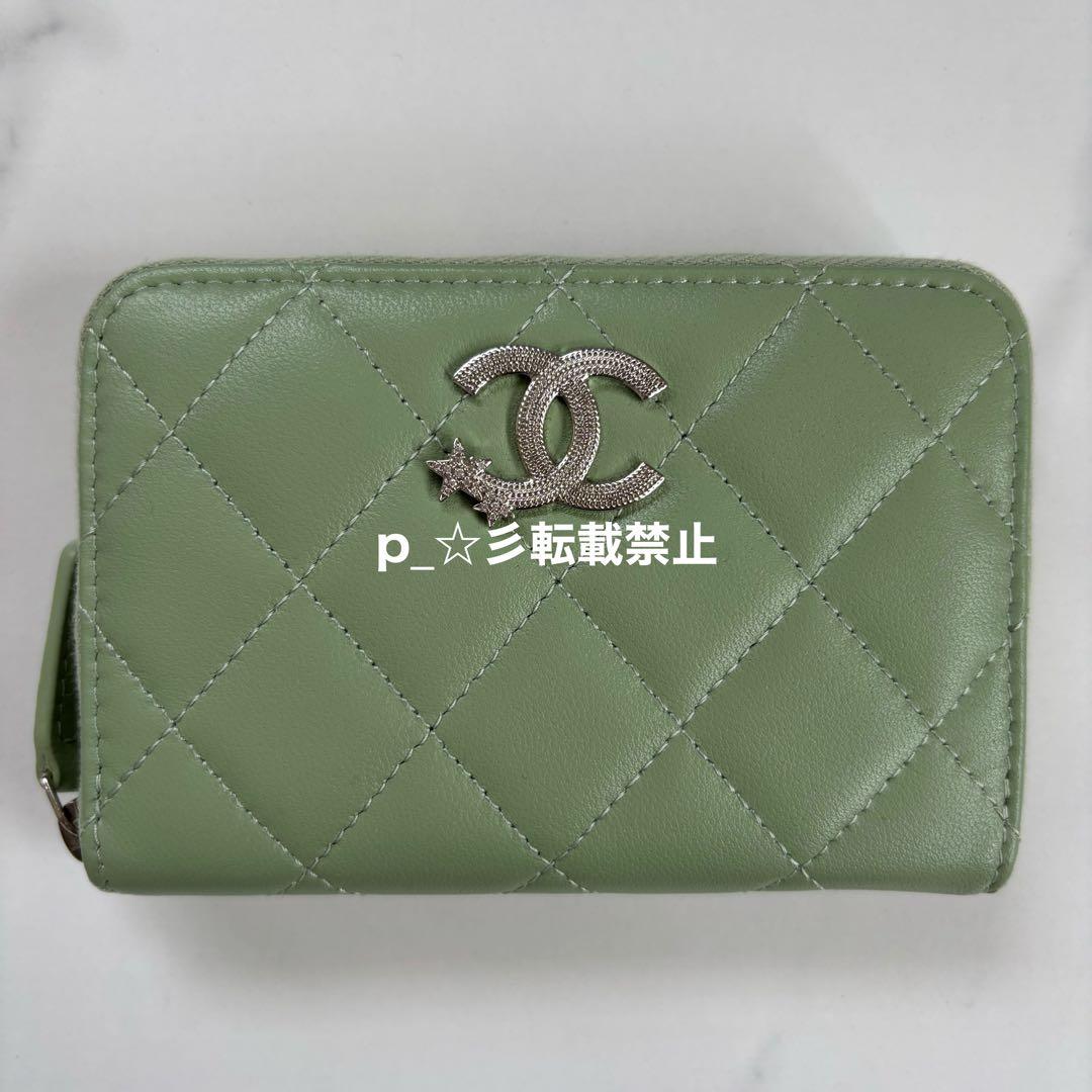 【正規品】【新品未使用】CHANEL ケース ミニ財布 スターココマーク