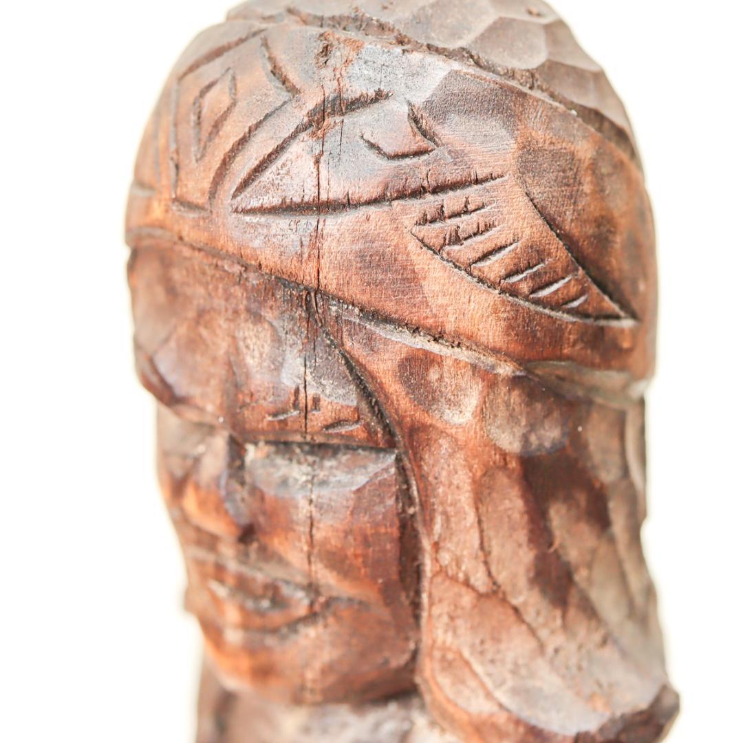 アイヌ彫刻 ニポポ 木彫 置物 民芸品