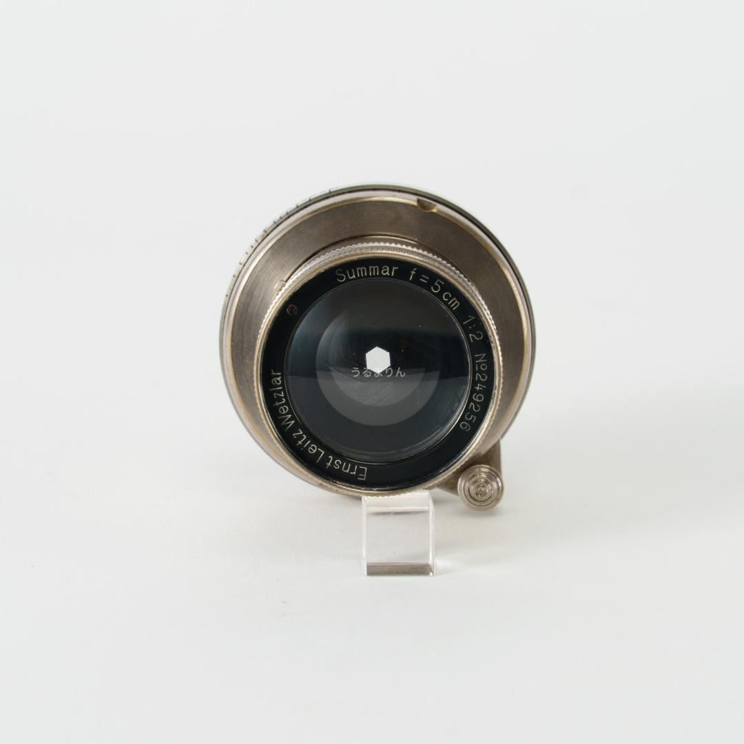 外観美品！希少なニッケル！Leica Nickel Summar 50mm F2