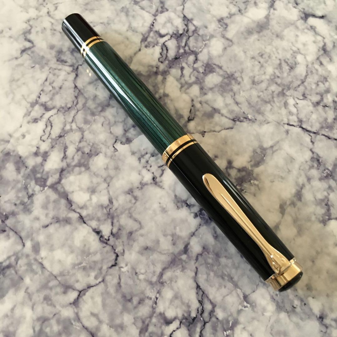 #0180 オーバーホール済み 万年筆 ペリカン M400 14k