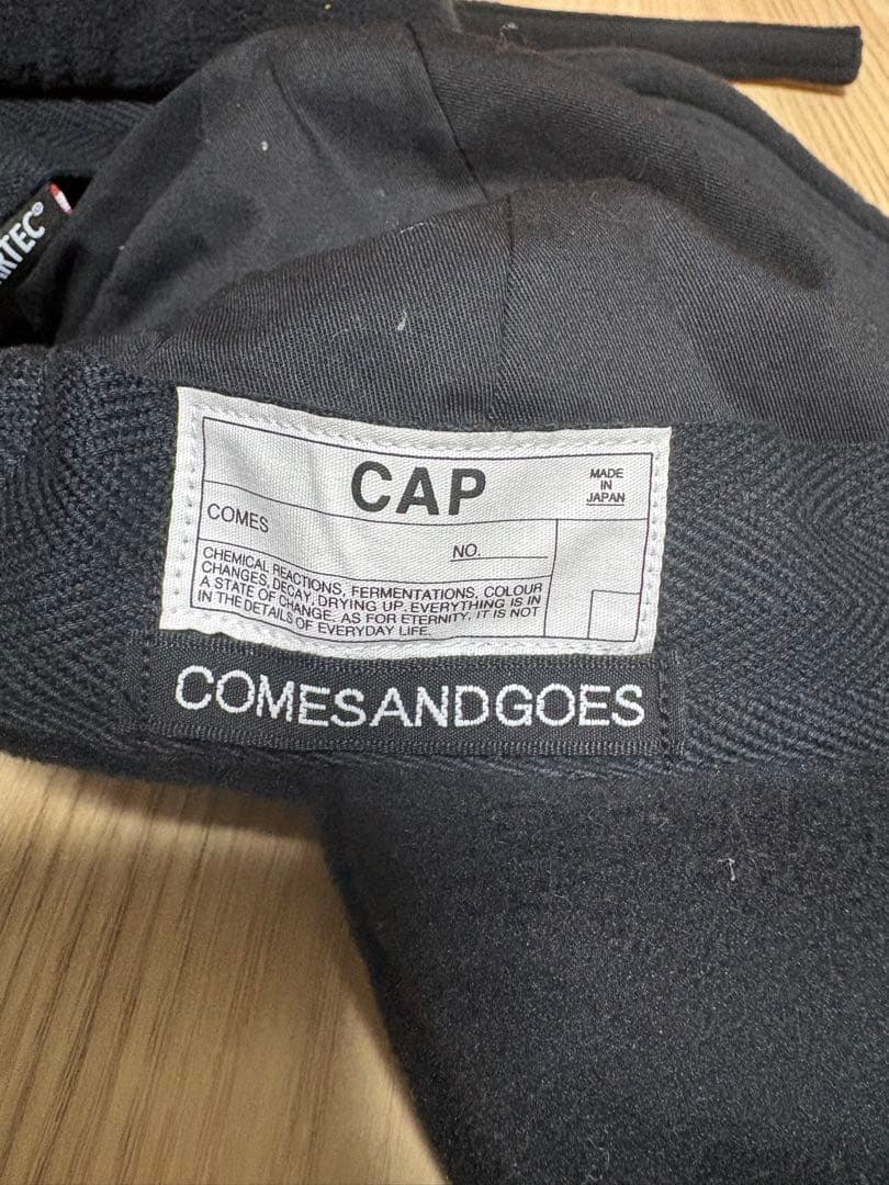 美品 COMESANDGOES 24AW ポーラテックフリースイヤーキャップ
