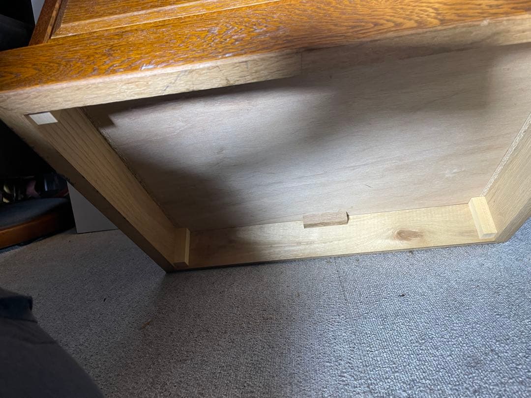 美品　三越家具　ブルージュ　英国スタイル　アールヌーボー　フラップ式