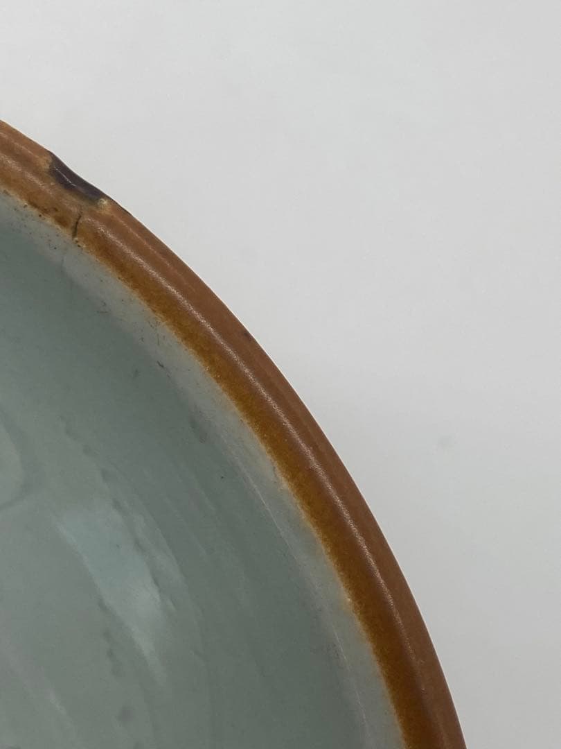 中国　青白磁畫花蓮池鴨紋碗　湖田窯　木箱入　送料込み0111