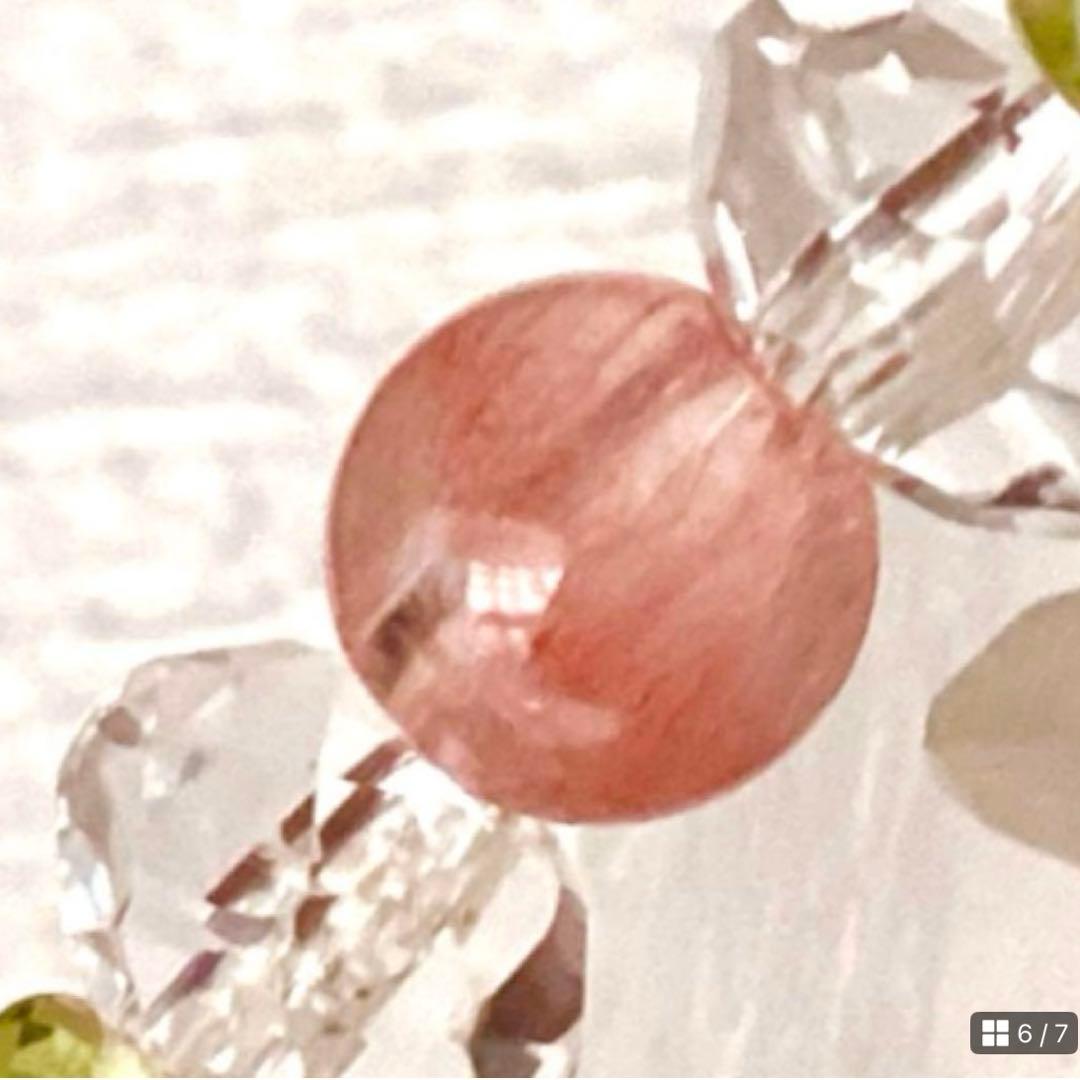 yy  ★ブレスレット ストロベリークォーツ ♪ 364&361