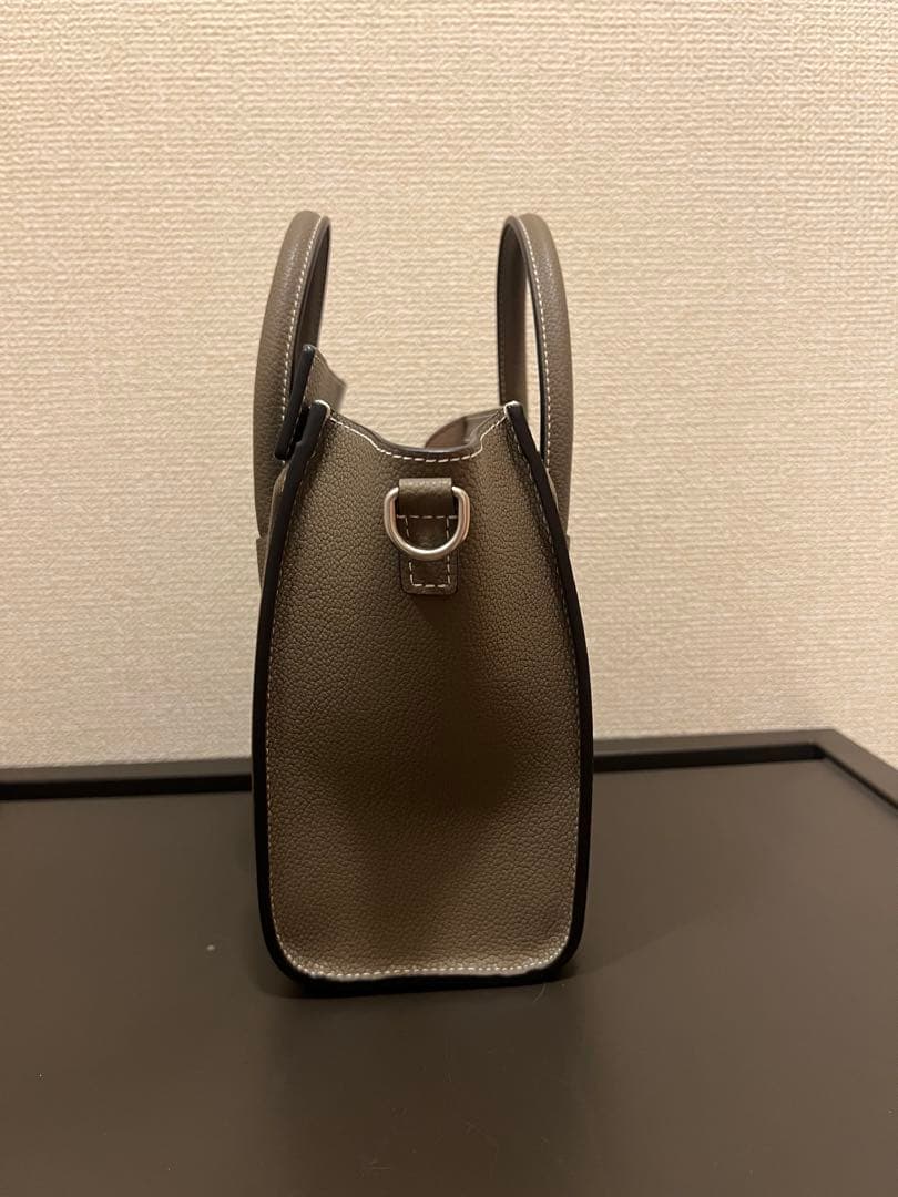 CELINE セリーヌ ラゲージ ナノ ショッパー ショルダーバッグ・箱無し