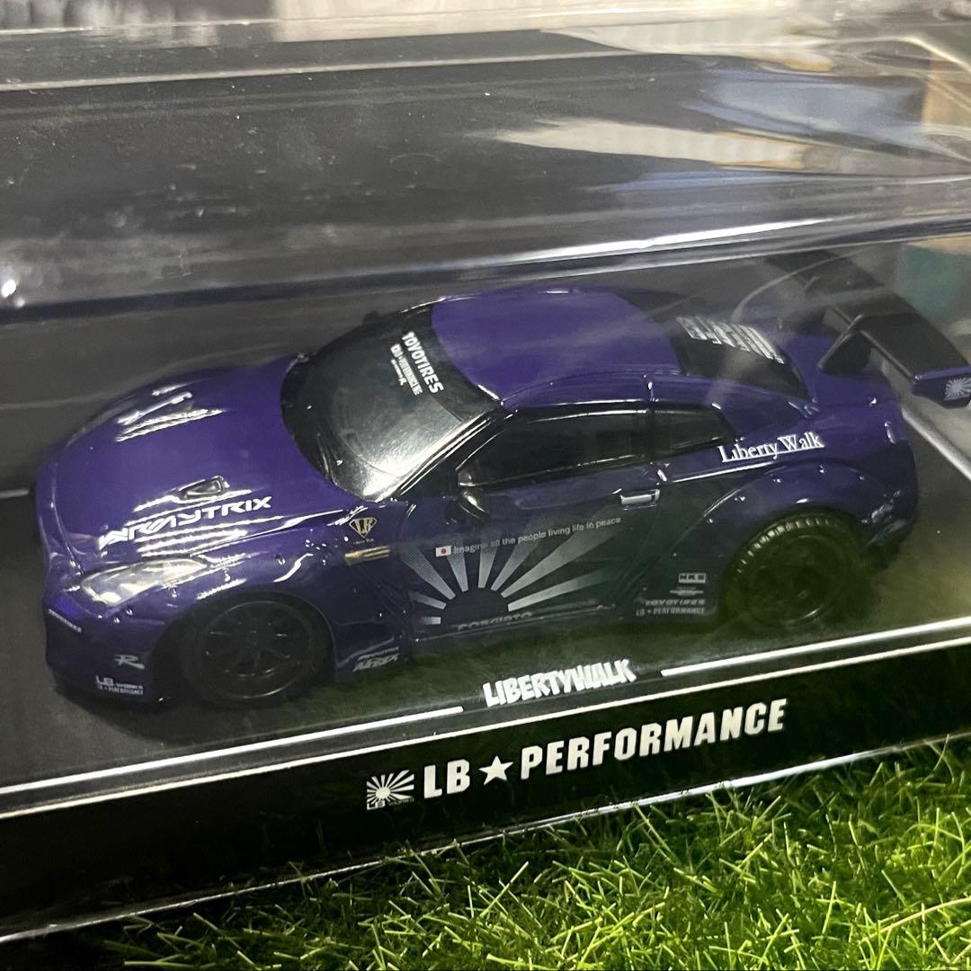 リバティーウォーク 1/64 LB PERFOMANCE GTRのパープル未開封