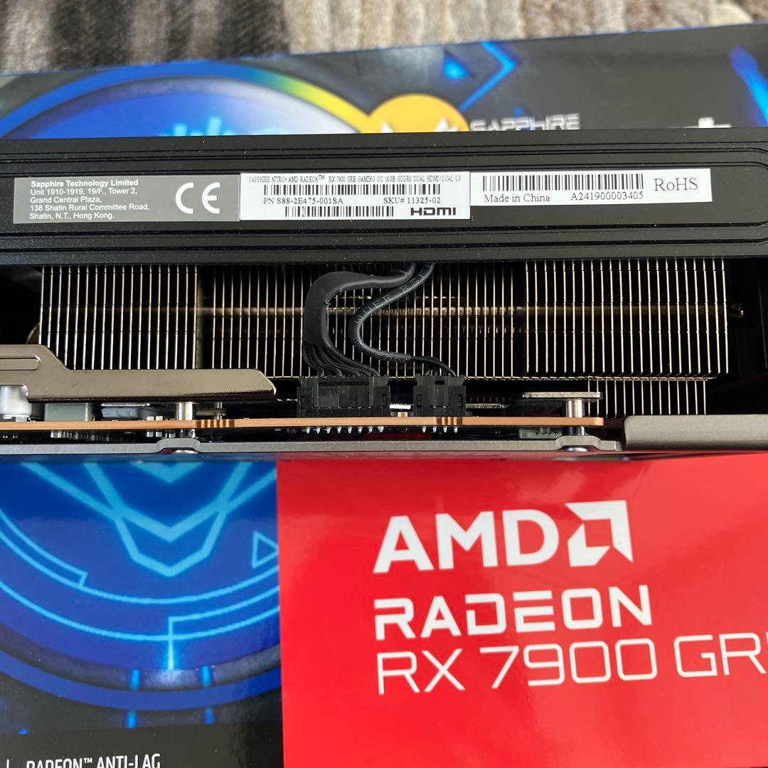 AMD 7900gre SAPPHIRE nitroモデル