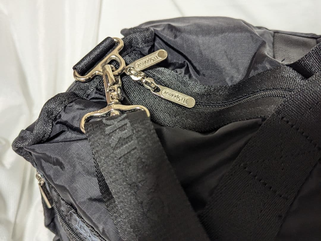 LeSportsac　ボストンバック　ブラック