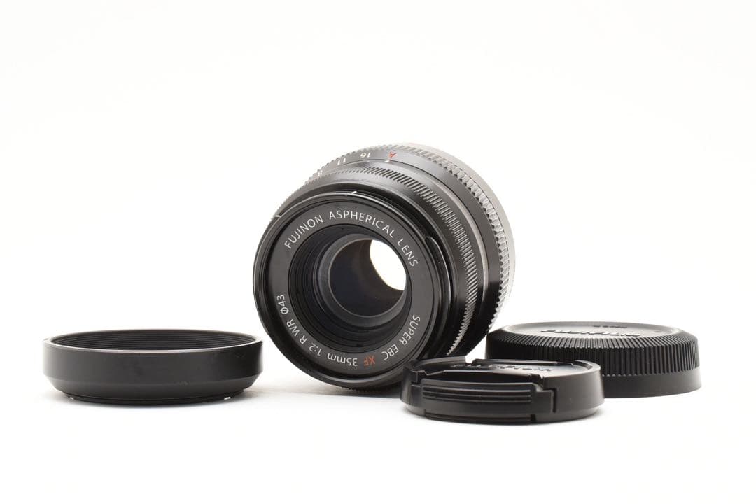 【美品】 FUJIFILM XF35mm F2R WR ブラック