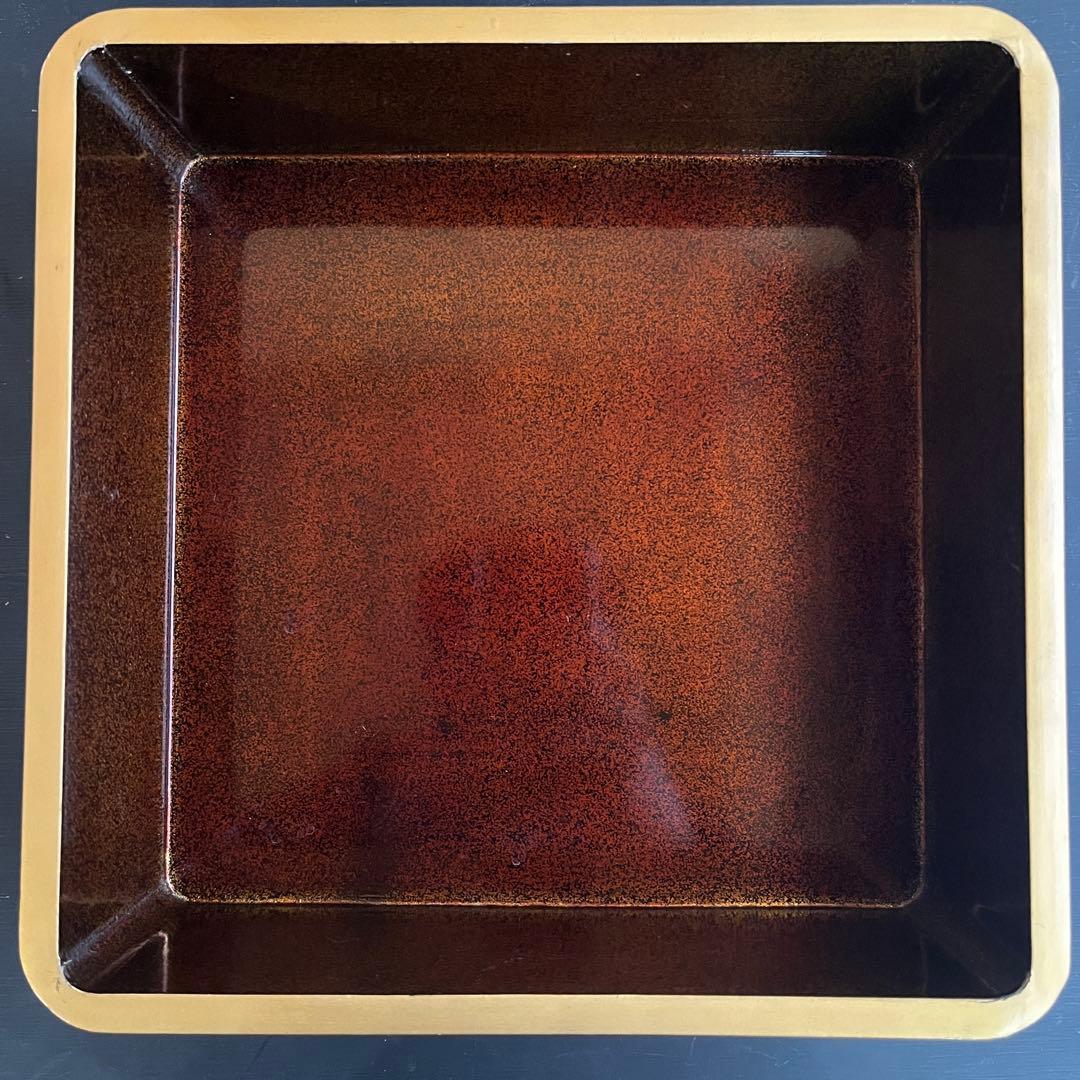 重箱 最高級 四段 重台 金盛 高蒔絵 螺鈿 梨子地 漆共箱 正月 おせち