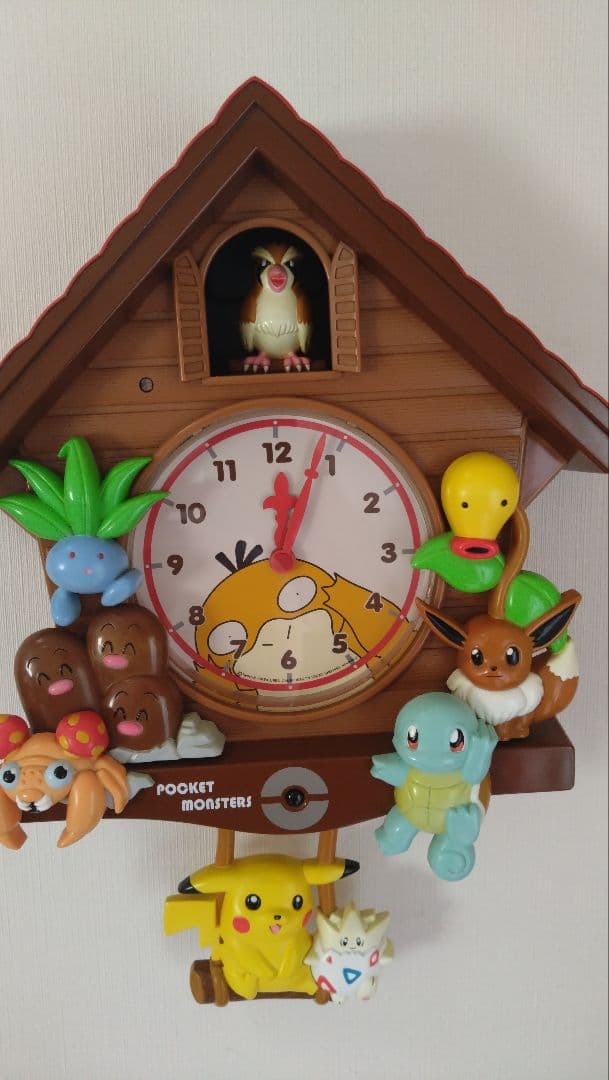 ポケットモンスター 掛時計 　SEIKO
