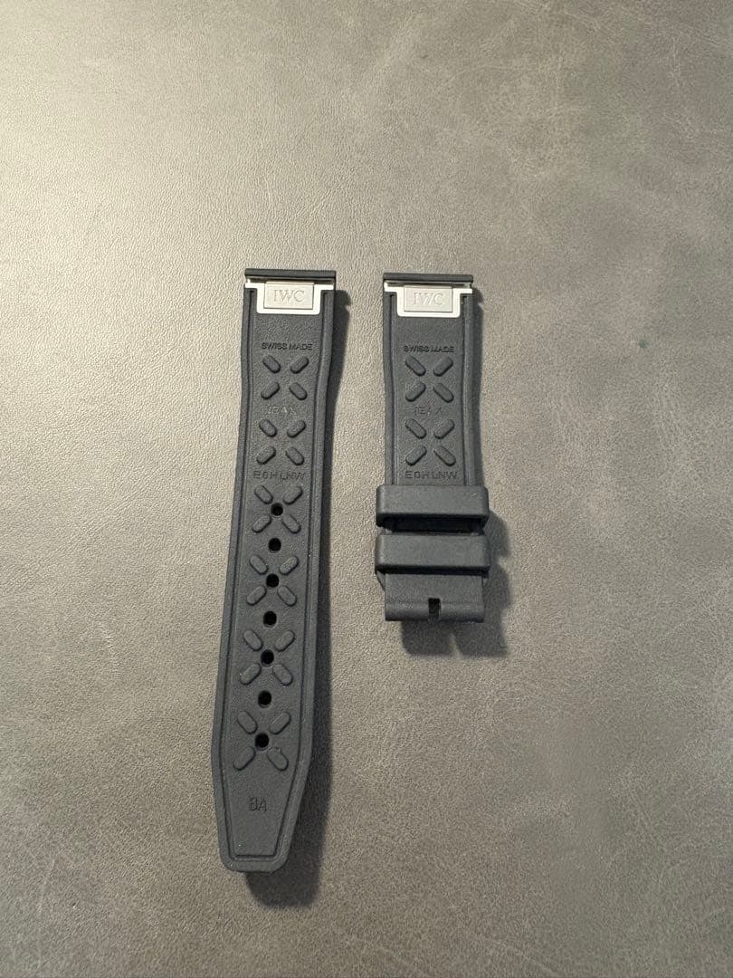 IWC ラバーバンド ブラック