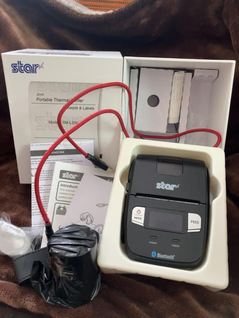 状態良好★　　スター精密 　モバイルプリンター 　SM-L200-UB40