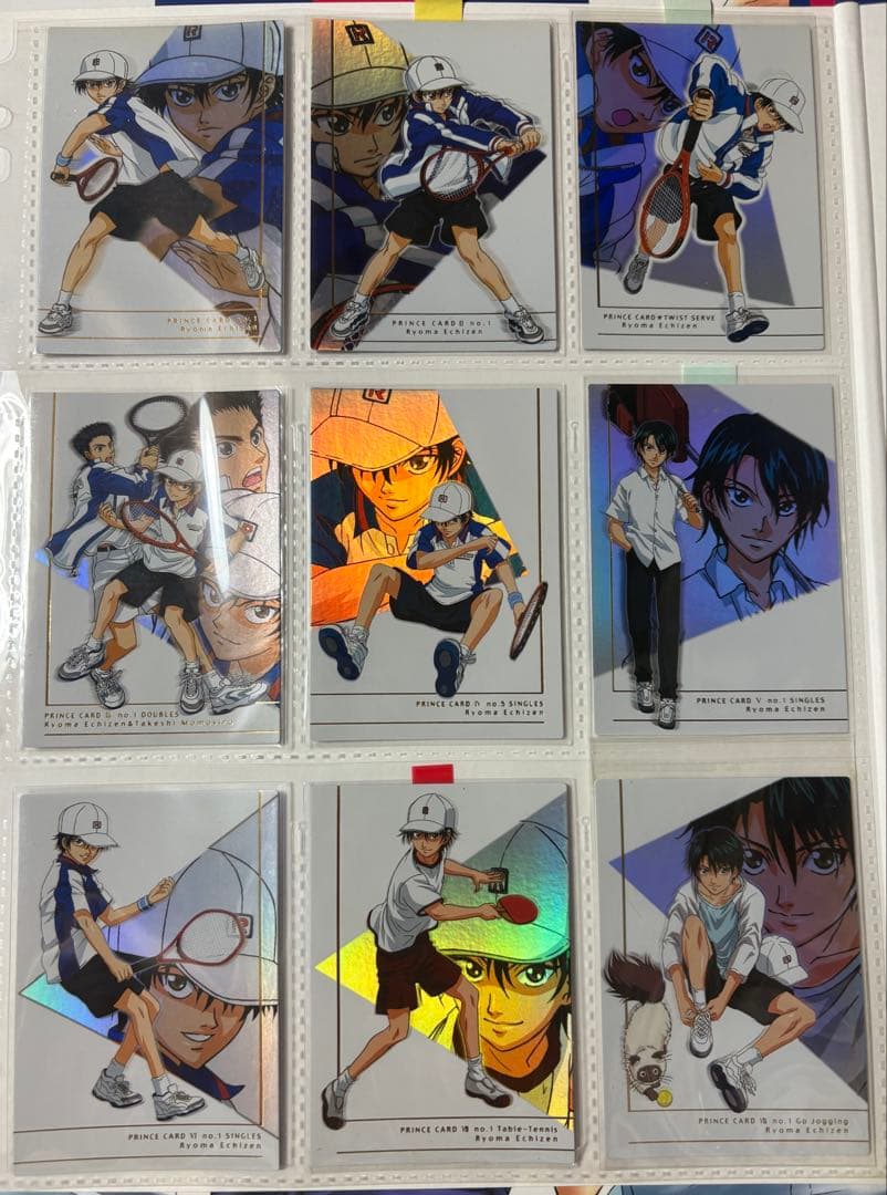 ★テニスの王子様トレーディングカード★越前リョーマプリンスカード★12枚セット★