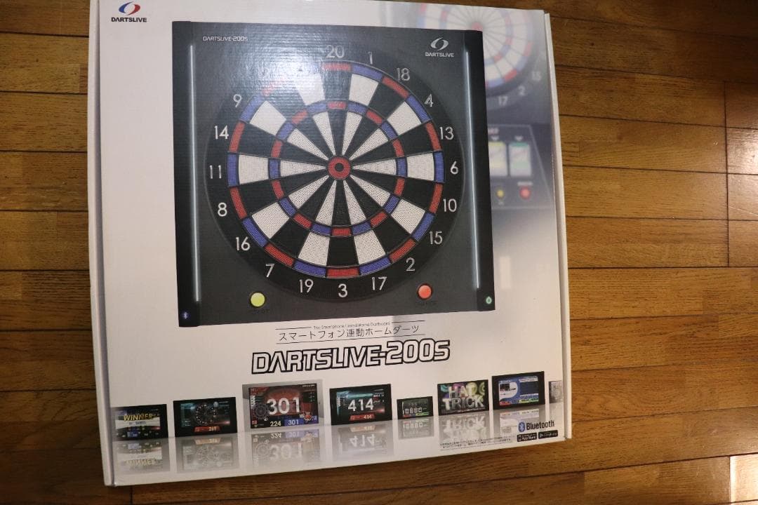DARTSLIVE 200S本体 専用ポールと付属品付き