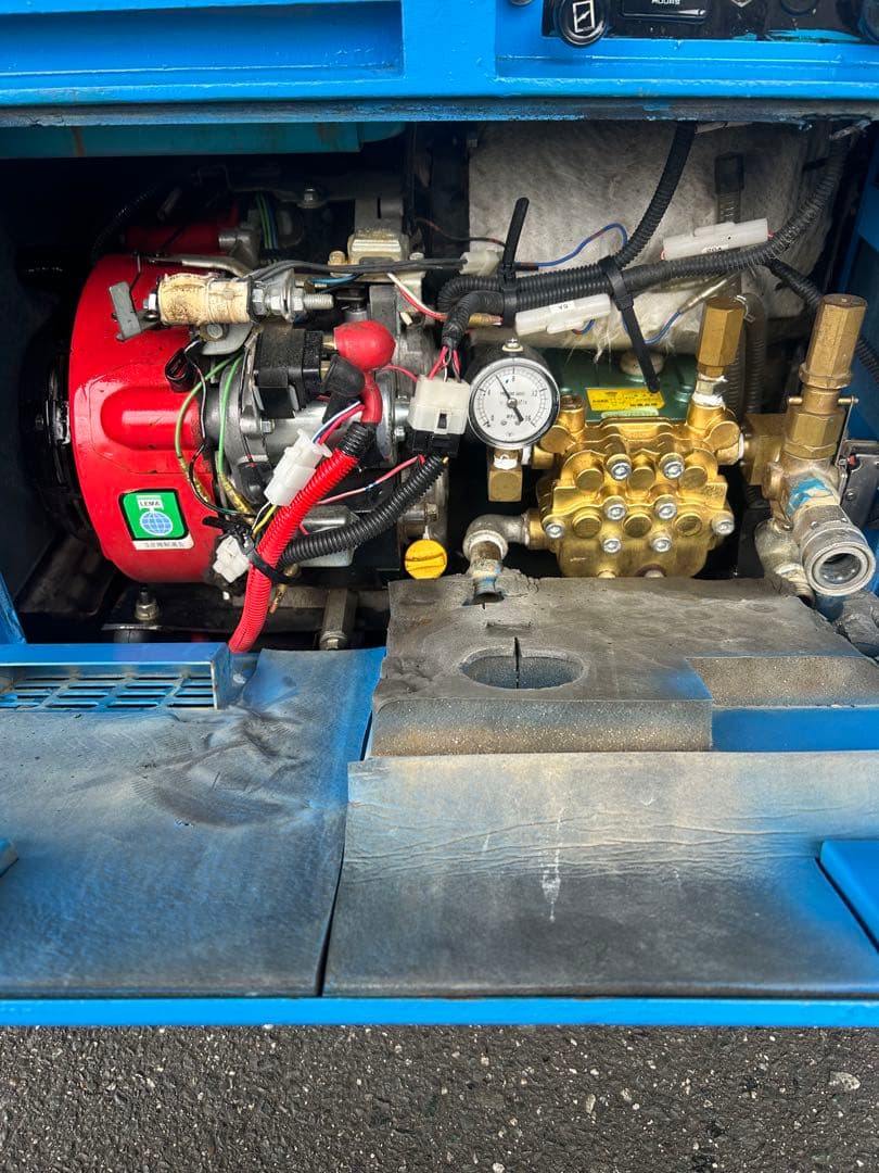 VIP4綺麗HPJ-5ESM高圧洗浄機防音ガン・高圧ホース・給排水ホースセット