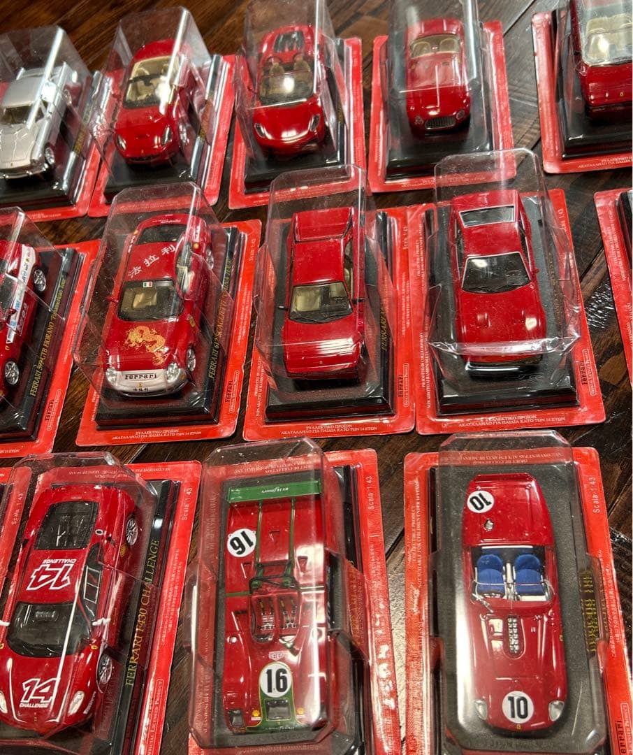 アシェット Ferrari フェラーリ 1/43 ミニカー 模型32点　F1歴代