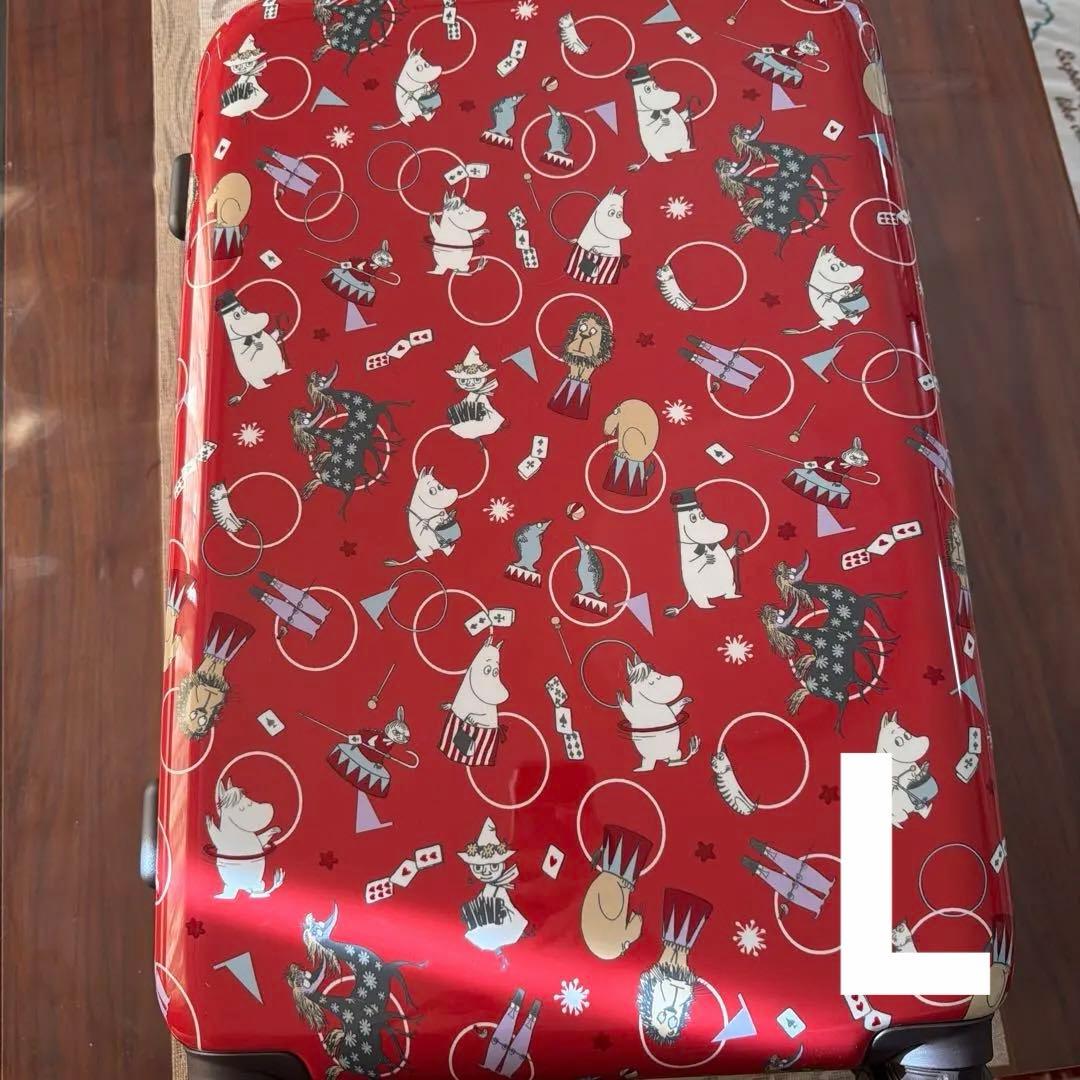 ムーミン スーツケース サーカス柄 L