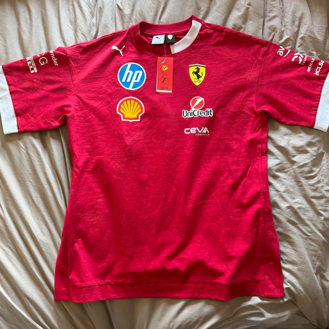 スクーデリア フェラーリ 2025 ドライバー オーバーサイズ T シャツ