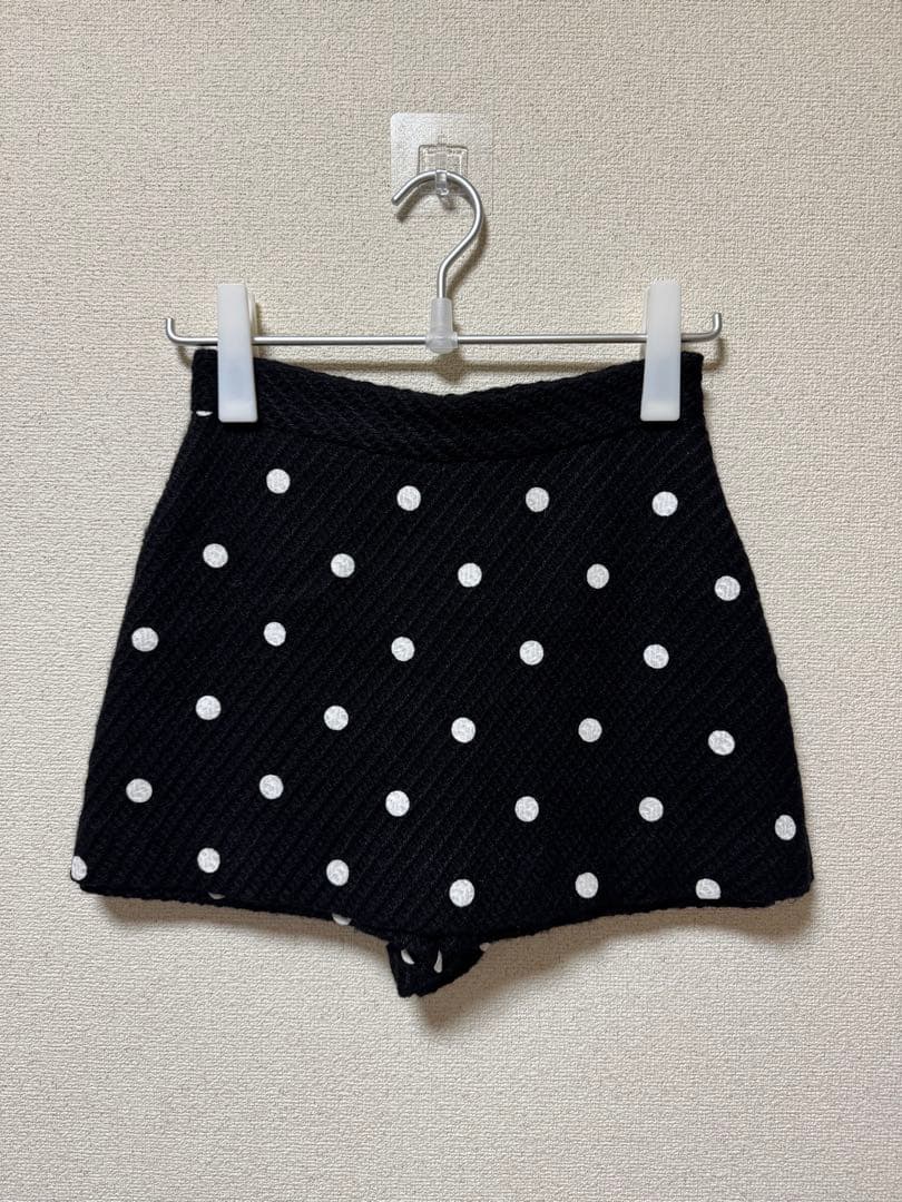 シェリエ sheller ドット キュロット スカート S