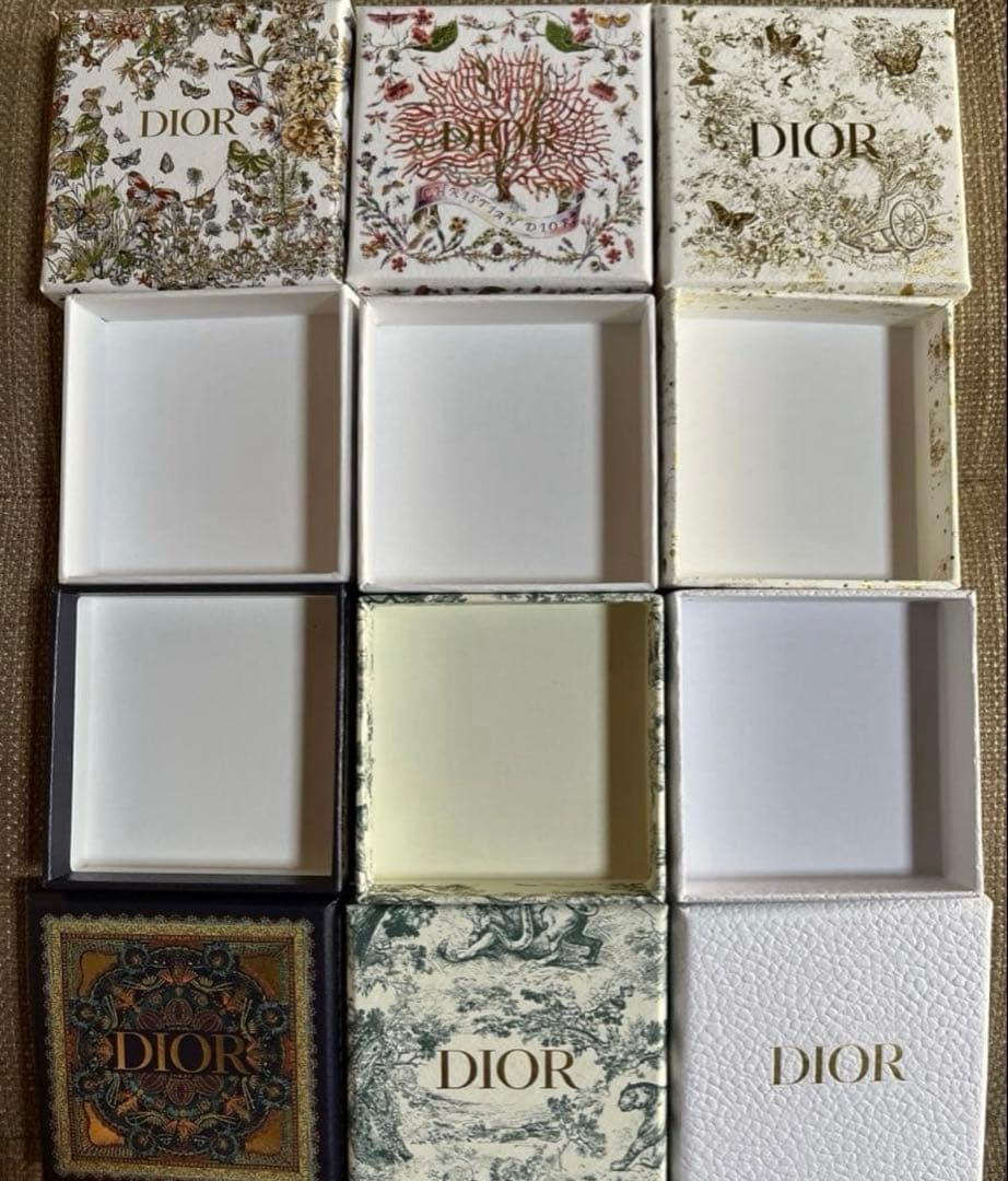 [激レア]DIORクリスチャンディオール 限定ピアス空箱 現行品空箱セット❤️