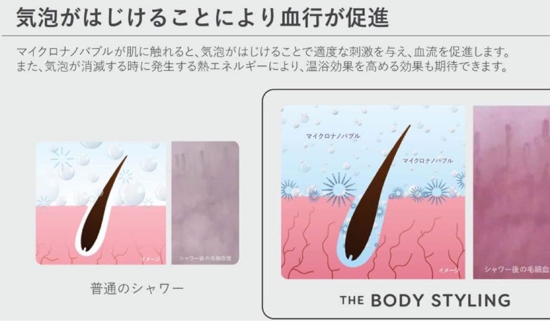 バス・洗面所用品 THE BODY STYLING SHOWERHEAD