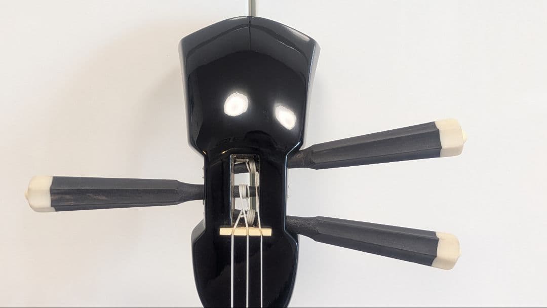 【美品】沖縄三線　人工皮　2WAYソフトケース付き　初心者