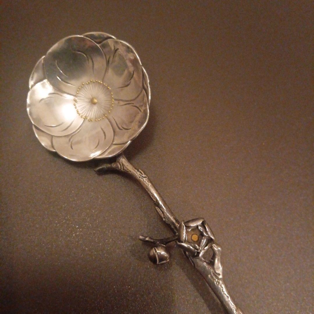 明治時代　銀スプーン　里帰り　アンティーク　骨董