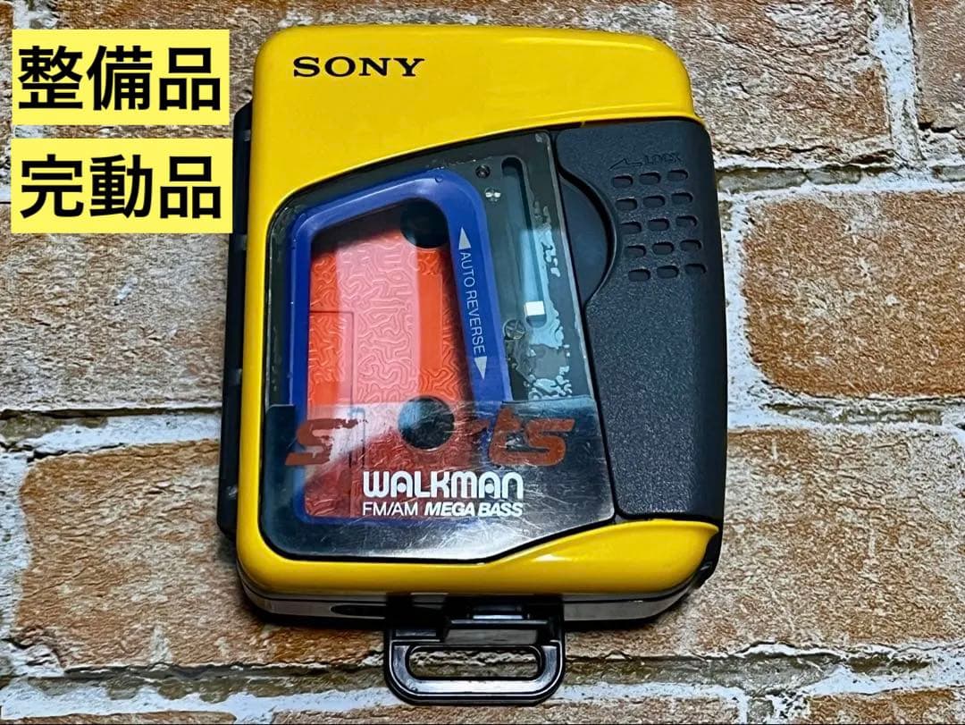 【動作整備品】WM-FS397 ソニー スポーツ ウォークマン 【動作良好】