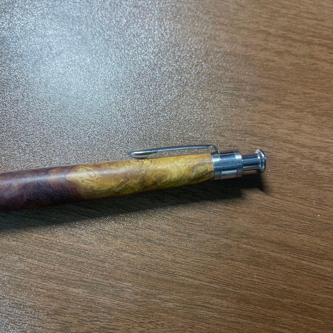 工房楔　花梨紅白　シャープペンシル