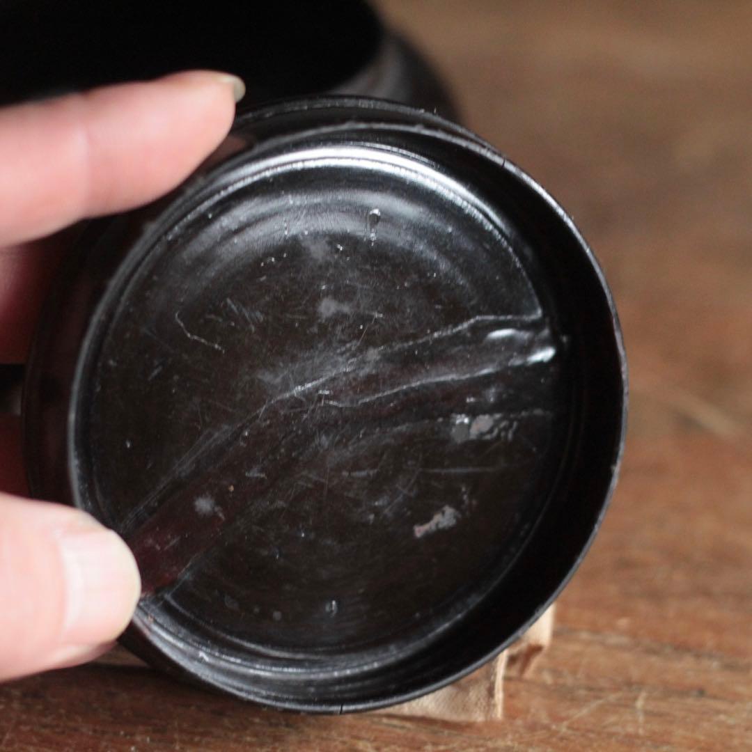 黒漆 薬壺 古美術 古道具 アンティーク 漆器
