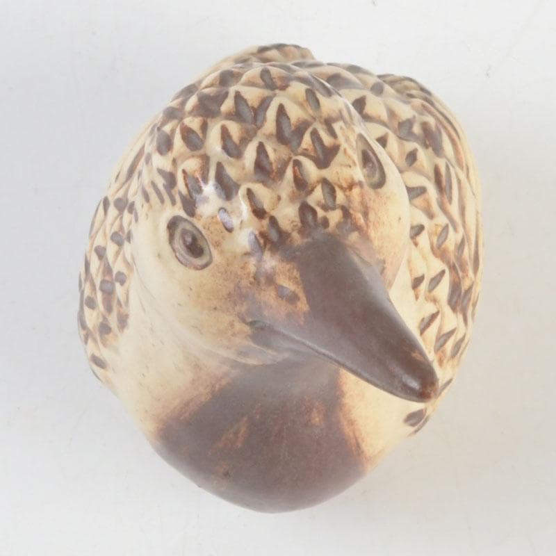 茶道具　萬古焼　森翠峰作　川蝉香合　共箱　V　9494