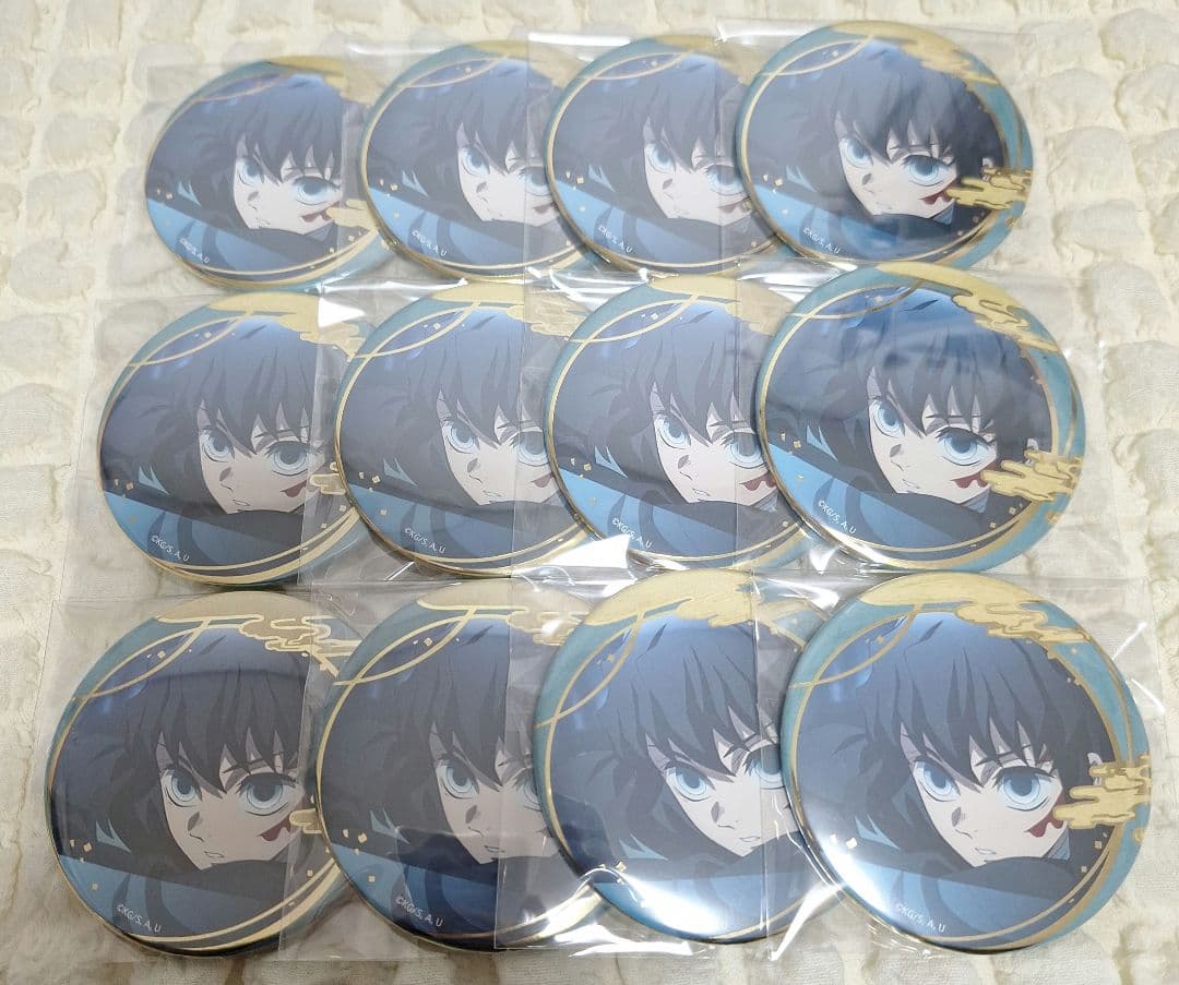 鬼滅の刃　時透無一郎　缶バッジ