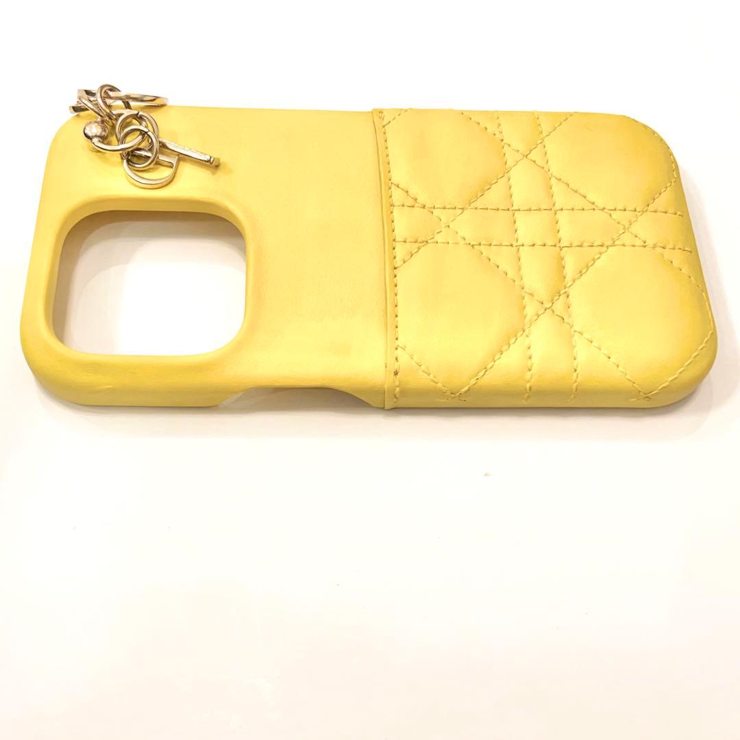 クリスチャンディオール iPhone15Pro スマホ カナージュ イエロー