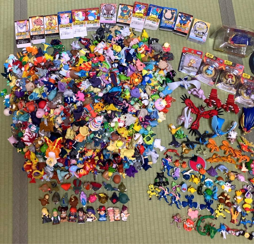 ポケモンキッズ指人形640点以上 モンコレ124体 フィギュア等 大量