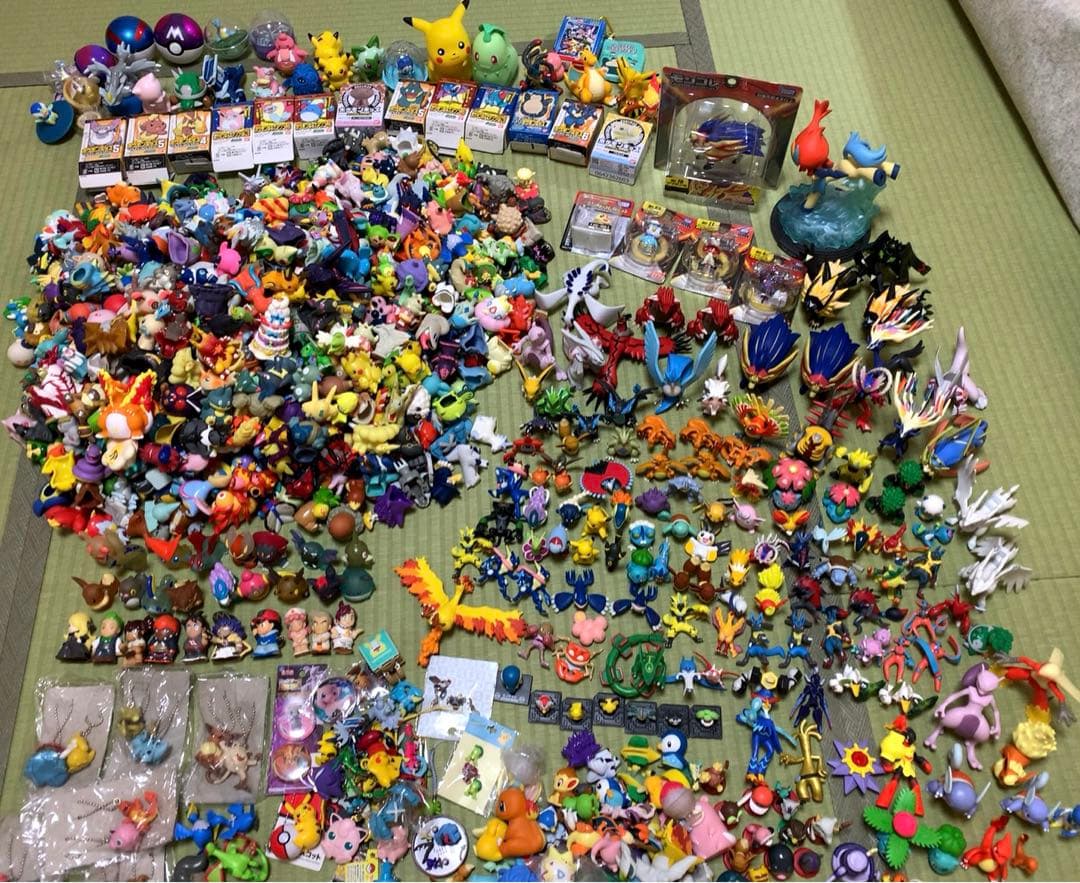 ポケモンキッズ指人形640点以上 モンコレ124体 フィギュア等 大量