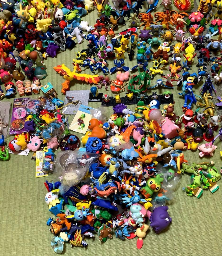 ポケモンキッズ指人形640点以上 モンコレ124体 フィギュア等 大量