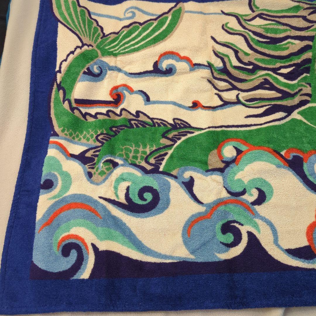 【未使用】Hermès ビーチタオル　約94㌢×152㌢　大判タオル エルメス