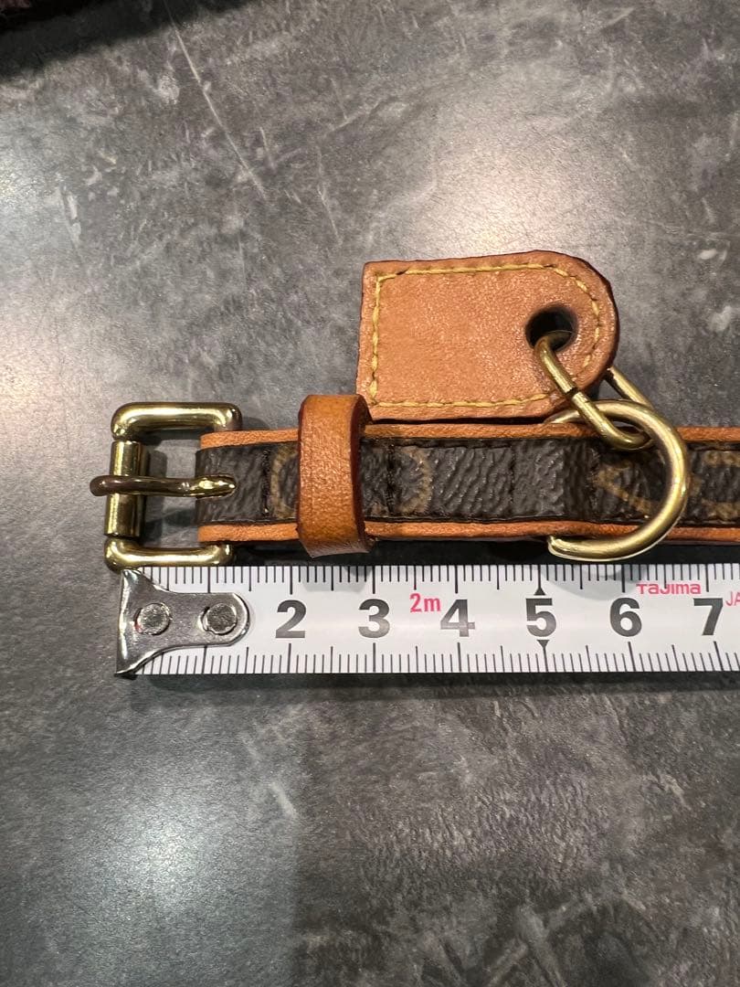 ルイヴィトン　首輪　箱＆袋付　写真撮影仕様のみ♪