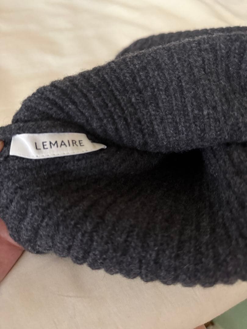 【 LEMAIRE 】HOOD LAMBSWOOL