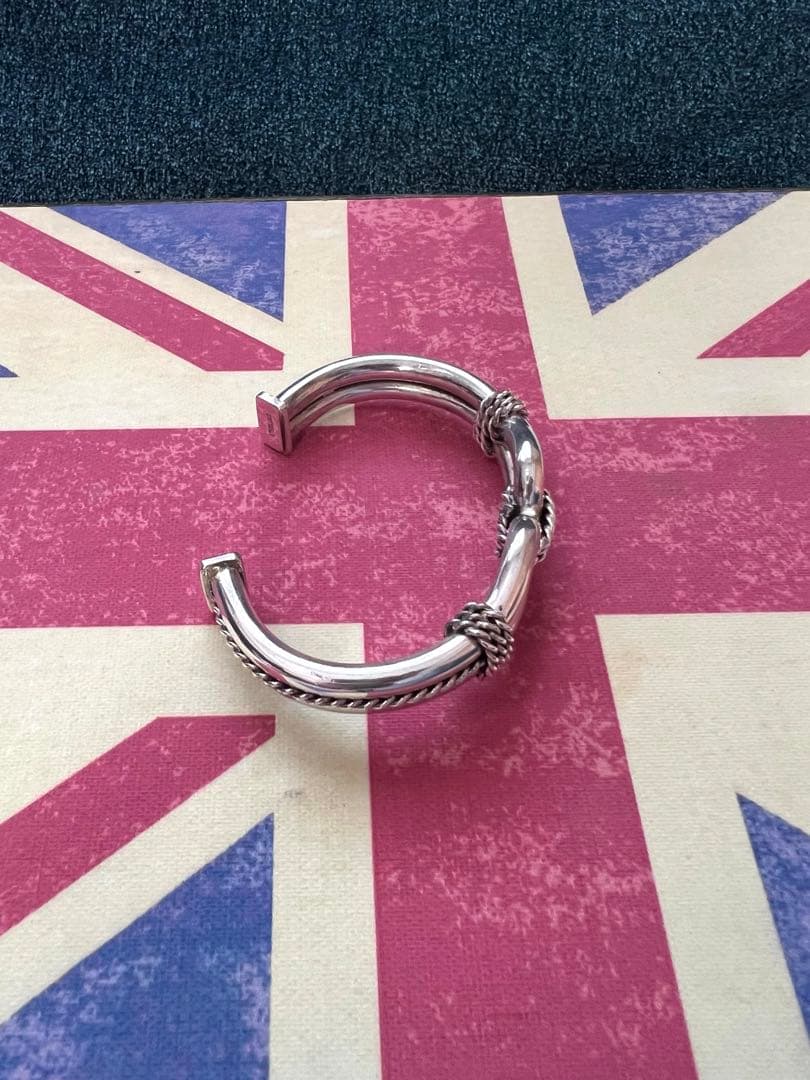 5mm幅希少！スティーブアルビソ　ホースウィスパラーバングル