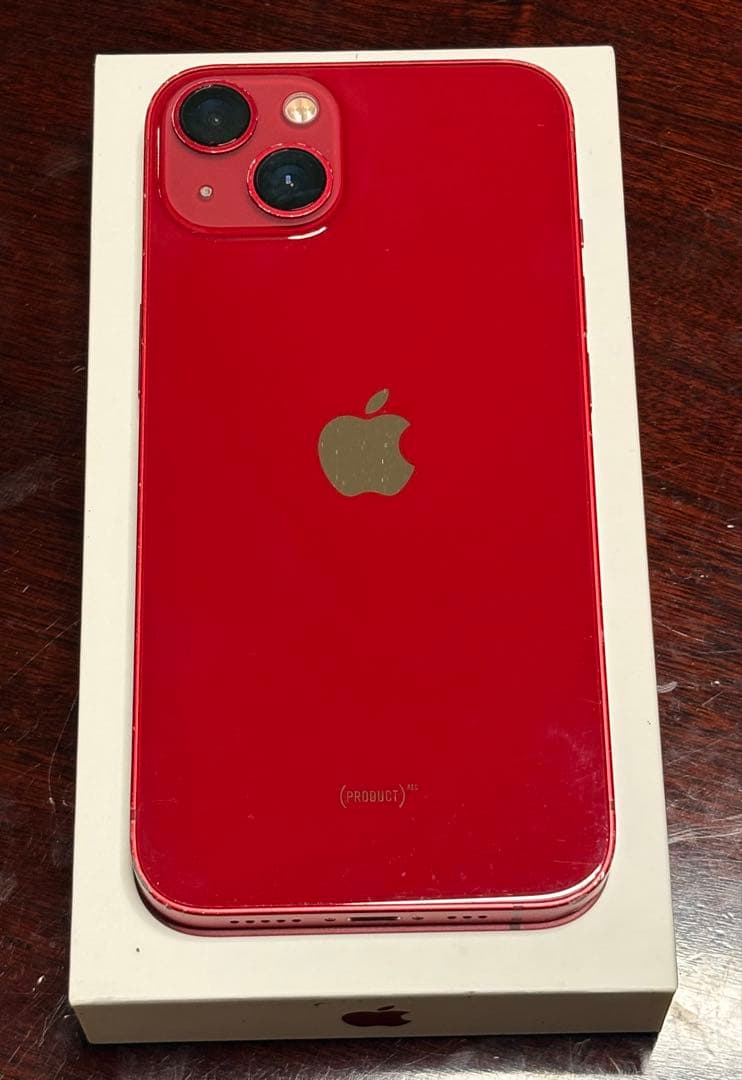 Apple iPhone 13 (PRODUCT)RED 本体