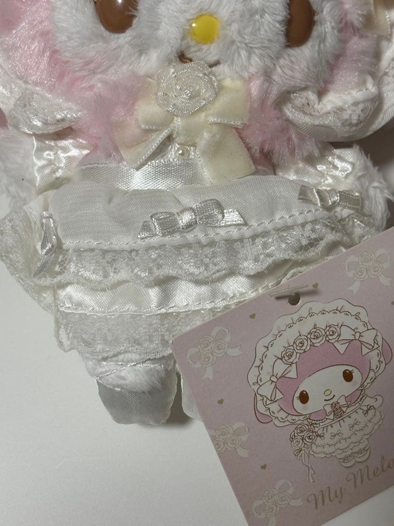 マイメロディ マスコット ぬいぐるみ レア ウエディング